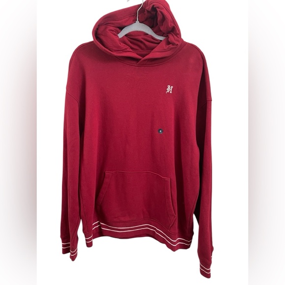 Hollister Other - Hollister California Burgundy Embroidered Los Angeles Pullover Hoodie Sz(XL)